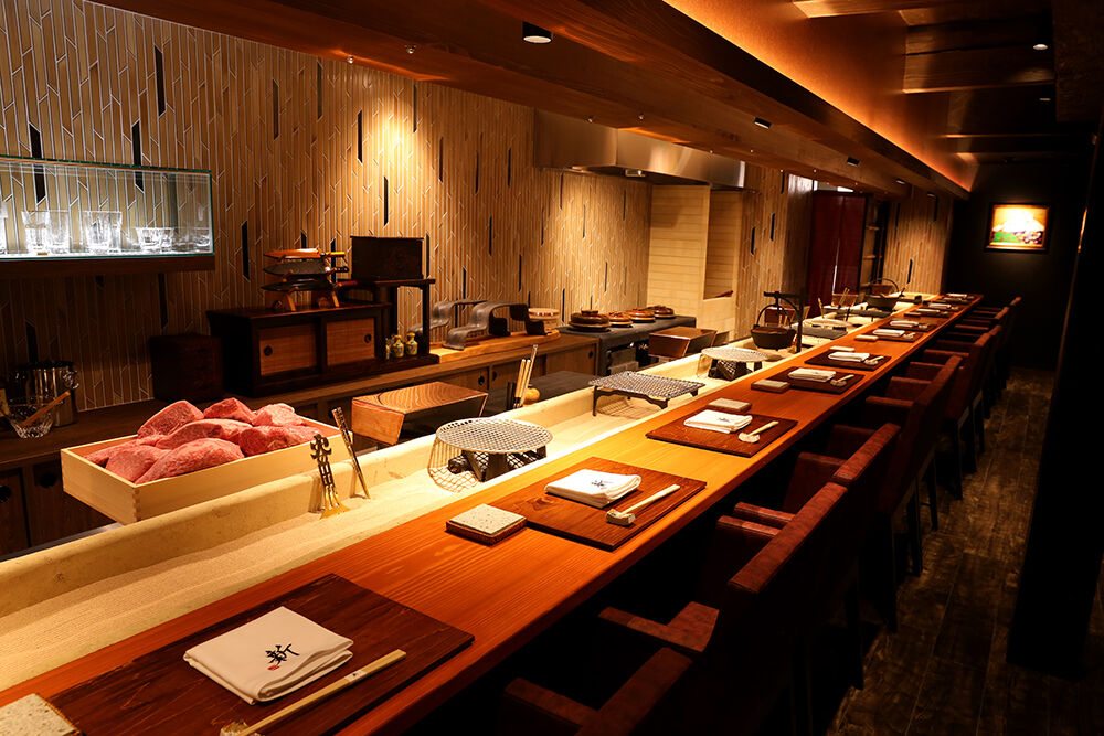 祇園焼肉カウンター